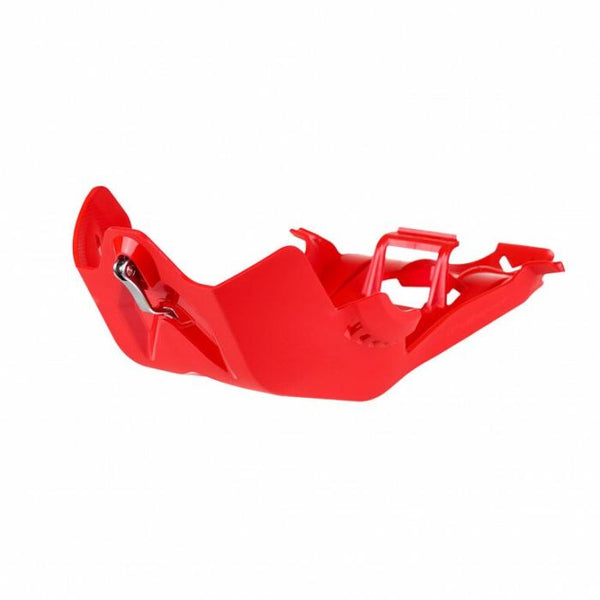 Polisport Skid Plate With Link Protector - Red (8469100007)