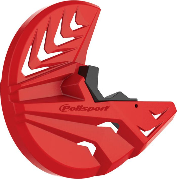 Polisport Disk & Bottom Fork Protector - Red/Black (8151400007)