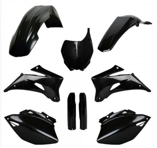 Polisport Replica Plastic Kit - Black (91398)