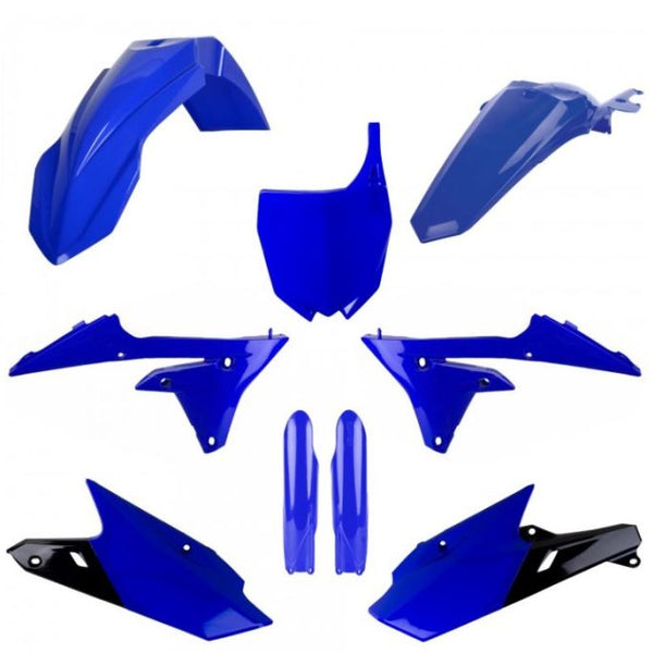 Polisport Replica Plastic Kit — FULL Kit Yamaha Blue YAMA98
