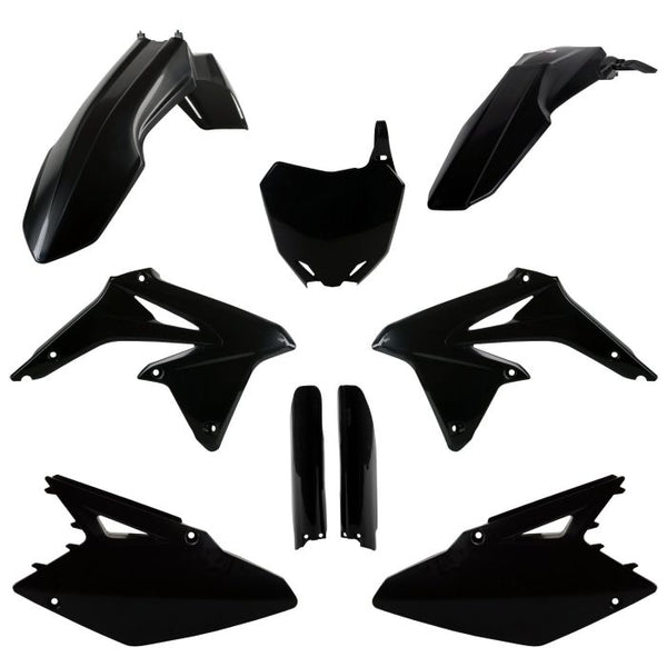 Polisport Replica Plastic Kit - Black (91429)