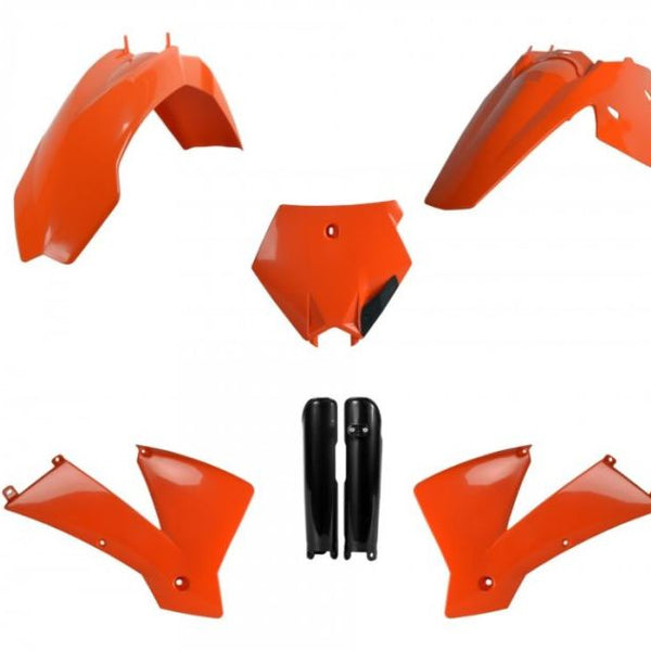 Polisport Replica Plastic Kit — FULL Kit OEM Color — KTM (5 Models) — (PN 91434)