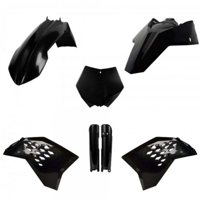 Polisport Plastic — KTM SXSX-F (2007), Black