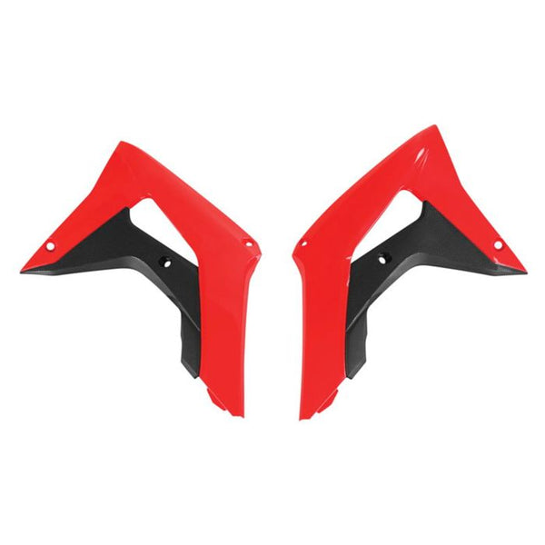 Polisport Replica Radiator Scoops - Red (8495000001)