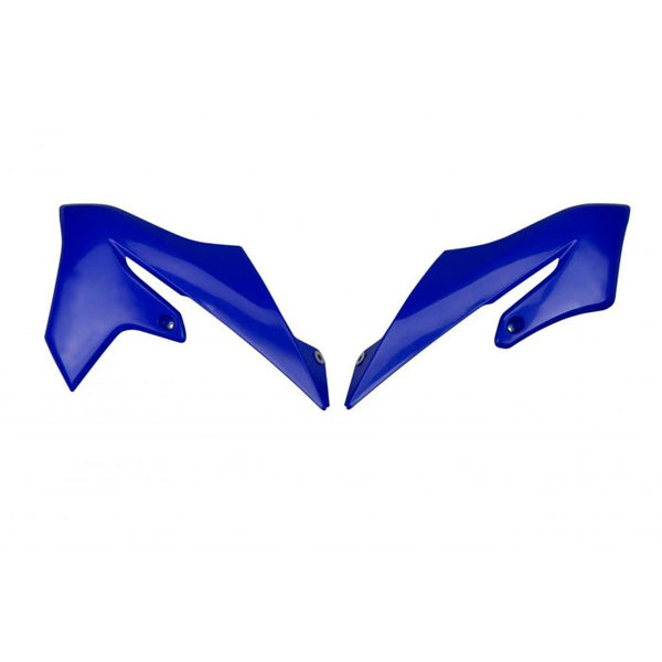 Polisport Replica Radiator Scoops — Yamaha, Blue — Yamaha YZ65 (2019-2026)