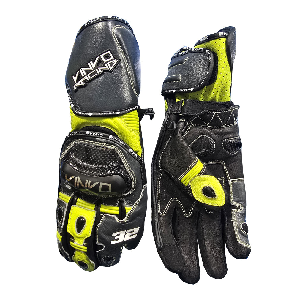 Custom Leather Race Gloves