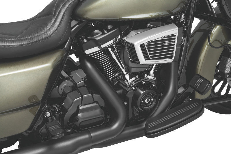 Kuryakyn Servo Cover Milwaukee-8 With Kuryakyn Air Cleaners Black