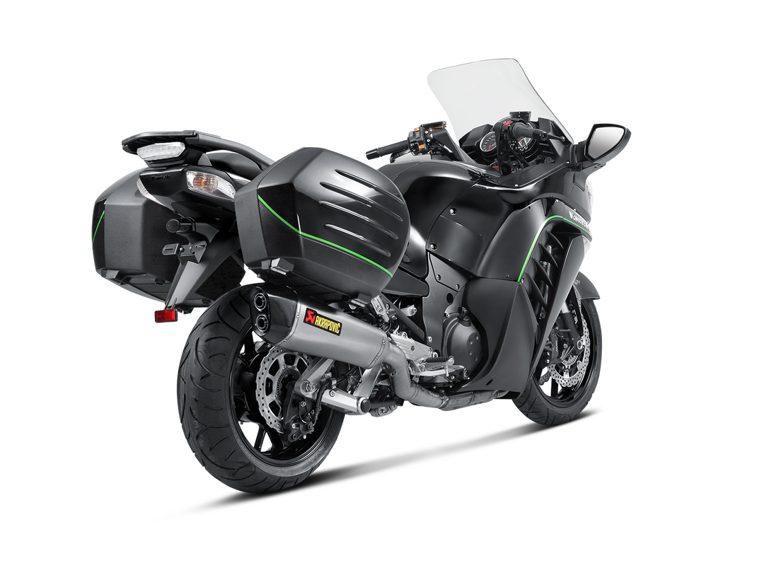 Akrapovic Slip-On Exhaust Kawasaki Concours 14 2008-2017