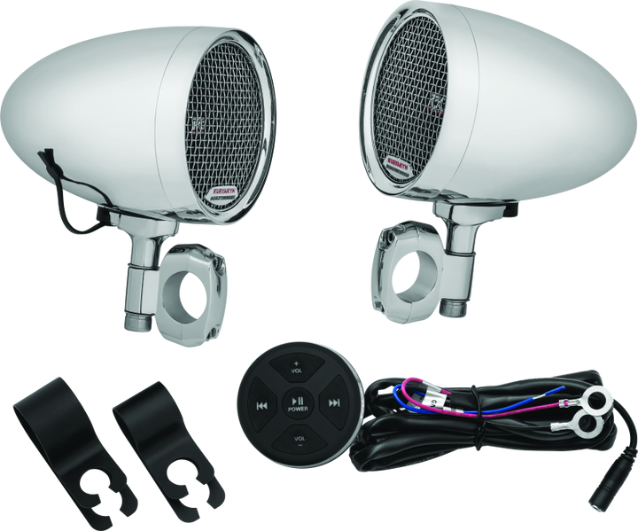 Kuryakyn Road Thunder Speaker Pods Bluetooth Audio Controller