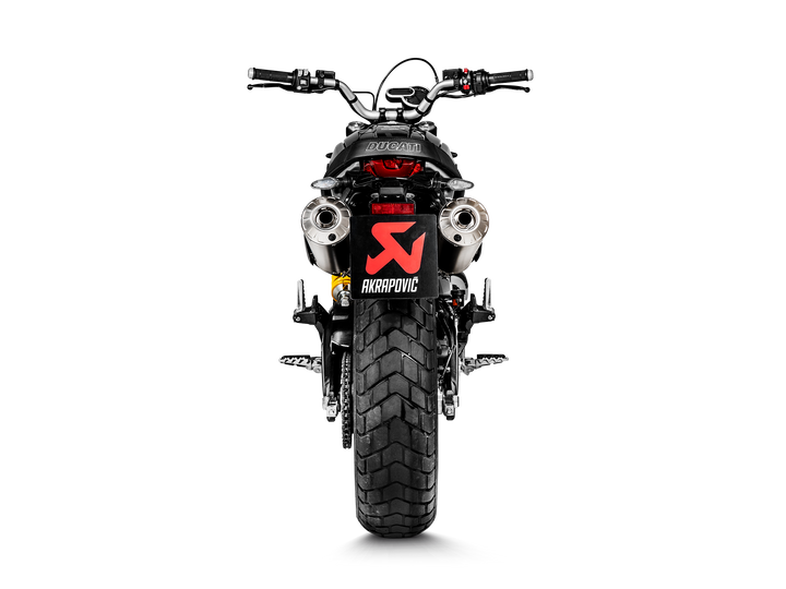 Akrapovic Slip-On Exhaust Ducati Scrambler 1100 2018-2020