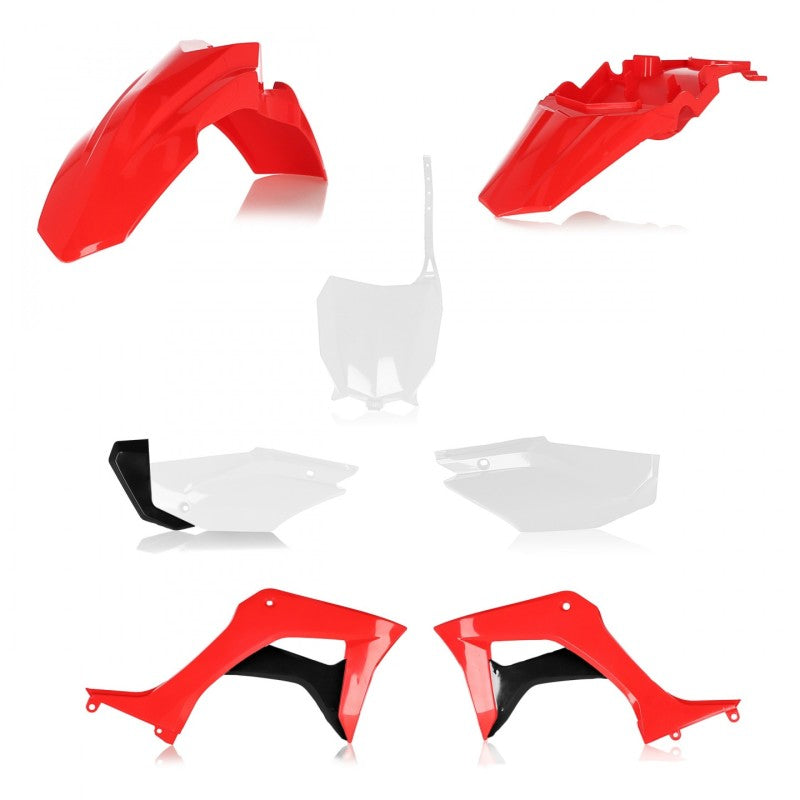 Acerbis 19-24 Honda CRF110F Full Plastic Kit - Red/White Original 21 - Default Title