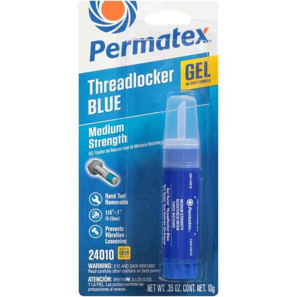 Permatex Medium Strength Threadlocker Blue Gel (10g)