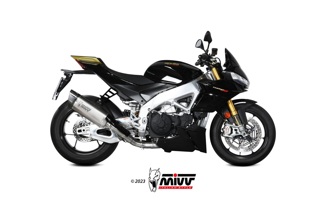 MIVV SR-1 Titanium Slip-On Exhaust (A.015.LR1T)