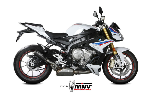 MIVV MK3 Carbon Slip-On Exhaust (B.030.LM3C) for 2017-2020 BMW S 1000 R