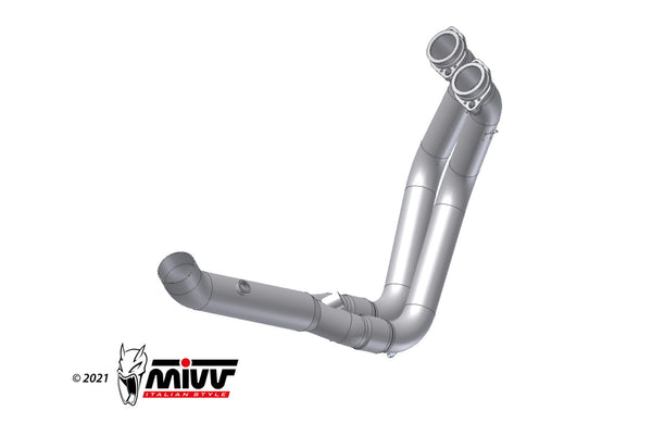MIVV No-Kat Race Pipe (B.037.C1) for 2020-2022 BMW F 900 XR