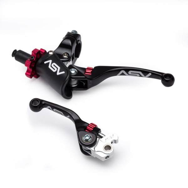 F4 PRO Clutch and Brake Lever Pair Pack w/ Perch # BCF40106PX