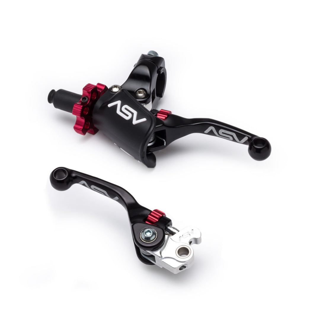 F4 PRO Clutch and Brake Lever Pair Pack w/ Perch (For Yamaha) 
