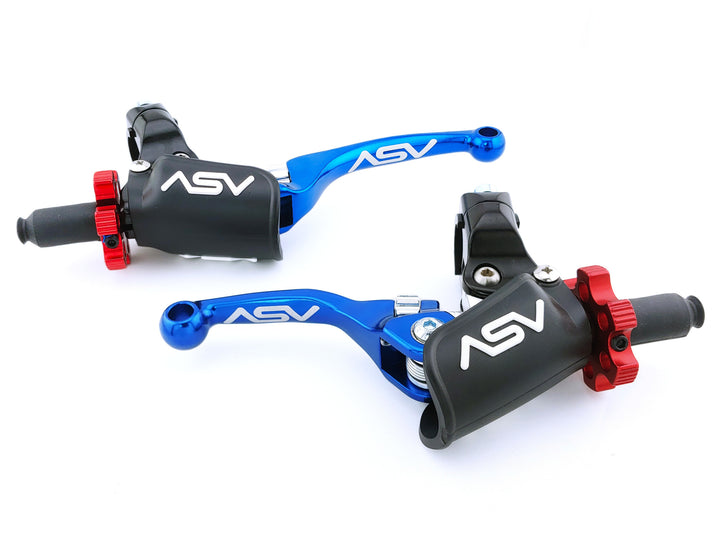F4 PRO Cable Clutch and Brake Lever Pair Pack w/ Perch (For Yamaha) 