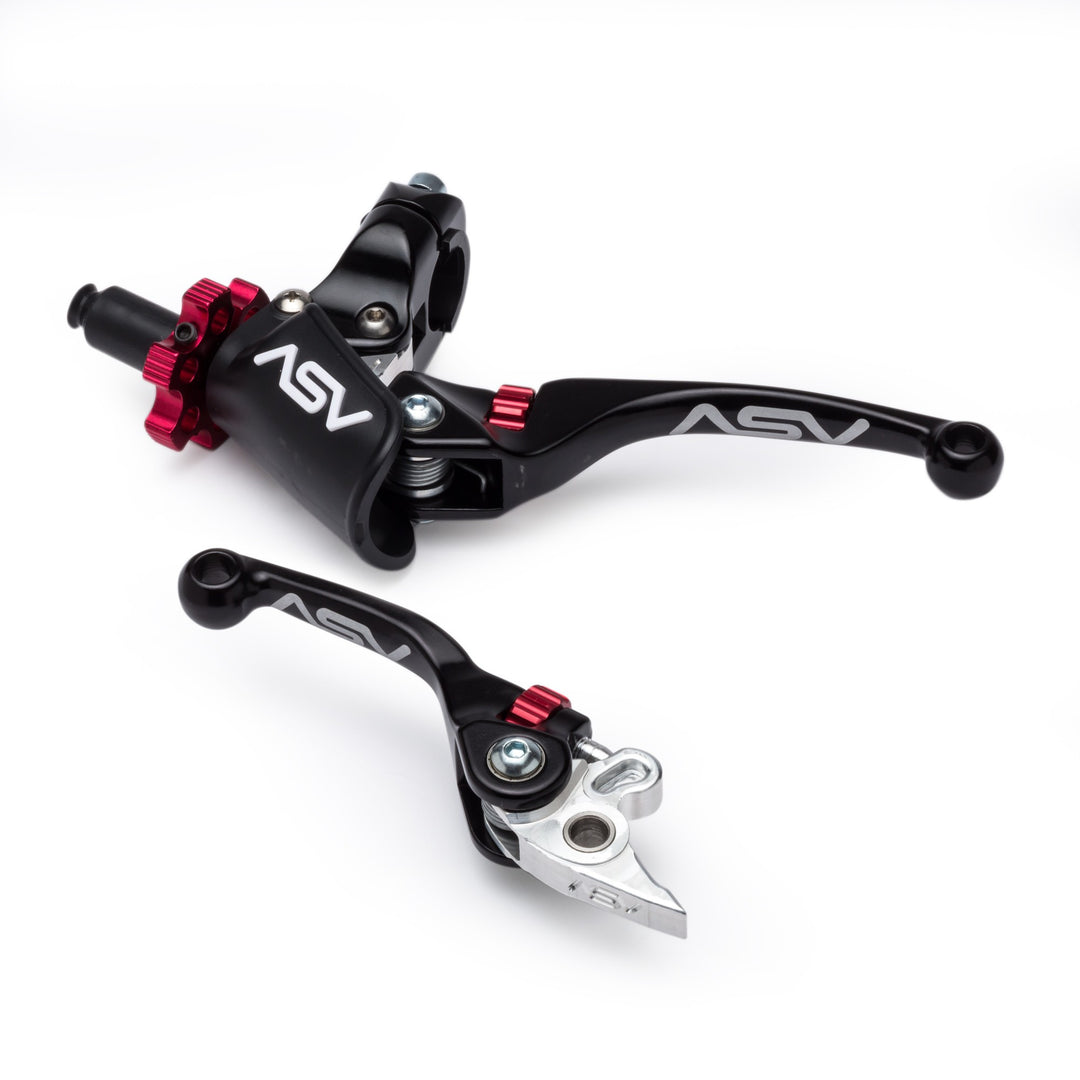 F4 PRO Clutch and Brake Lever Pair Pack w/ Perch 