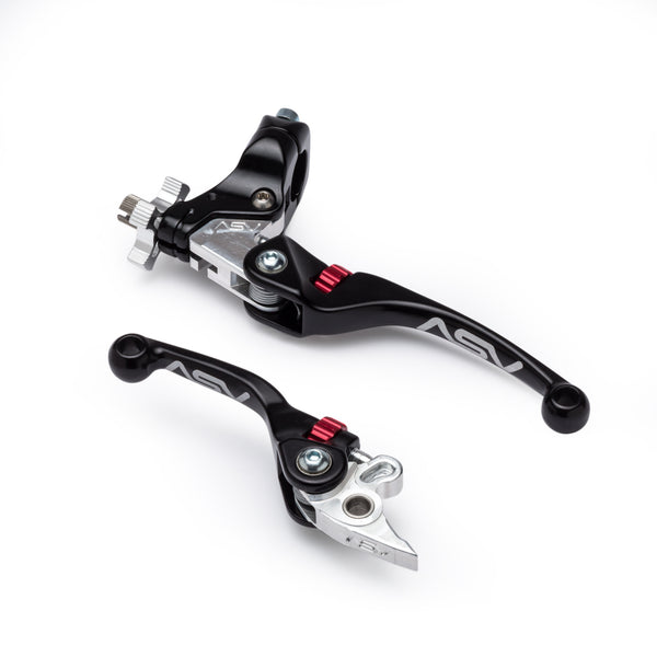F4 Series Dirt Front Brake and Clutch Lever Pair Pack w/ Perch # BCF40806SX