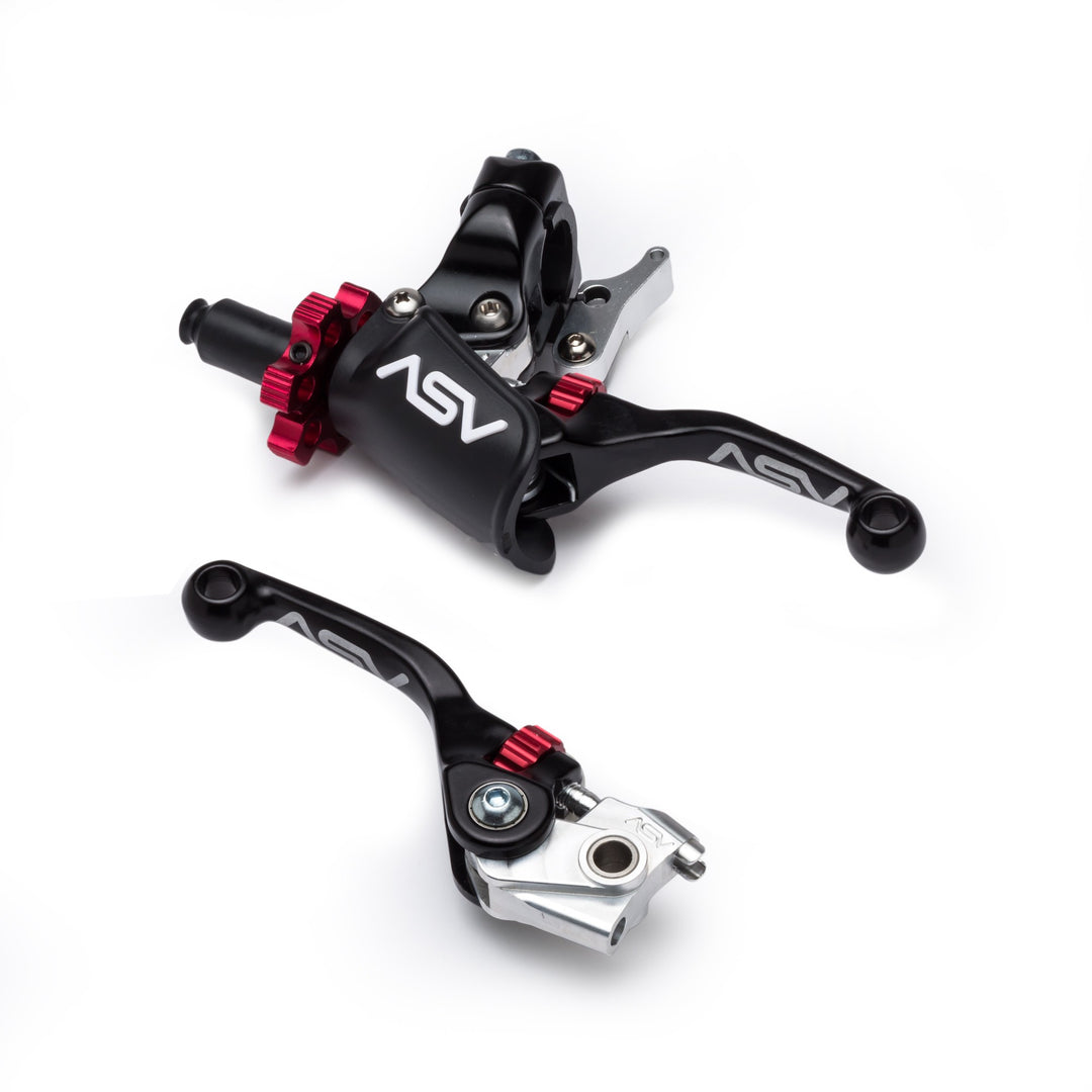 F4 PRO Clutch and Brake Lever Pro Pack w/ Hot Start Perch 