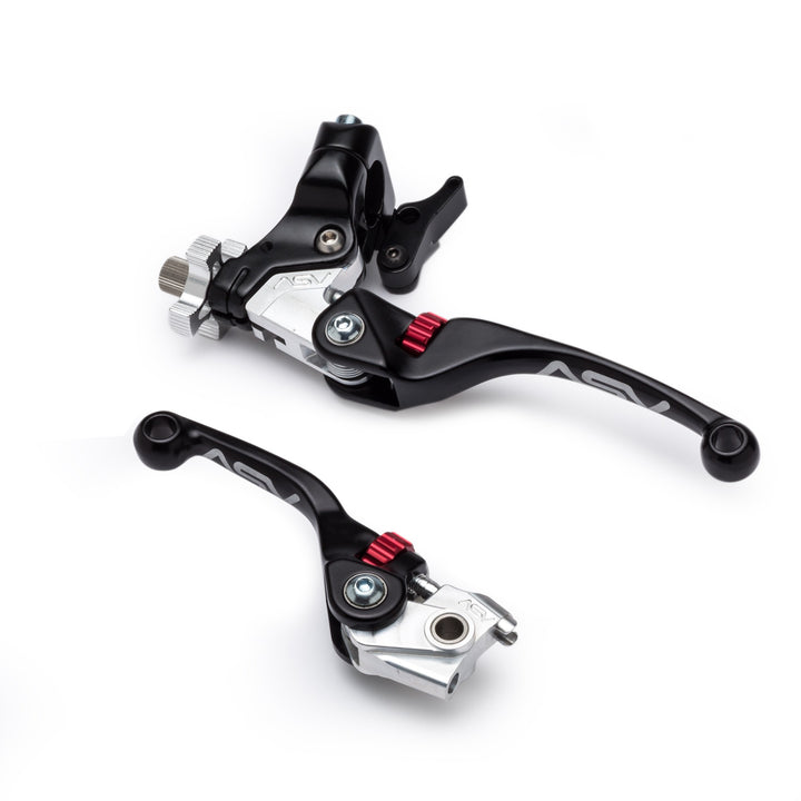 F4 Series Clutch and Brake Lever Pair Pack w/ Hot Start Perch 