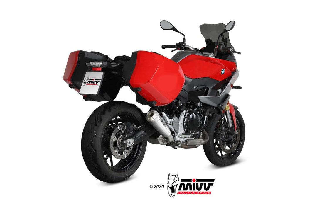 MIVV X-M1 Titanium Slip-On Exhaust (B.037.LC4T) for 2020-2024 BMW F900 XR