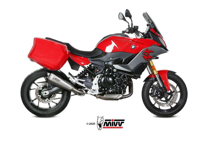 MIVV Delta Race Slip-On Exhaust (B.037.LDRX) for 2020-2024 BMW F 900 XR