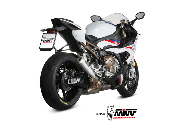 MIVV X-M1 Titanium Slip-On Exhaust (B.036.LC4T) for 2019-2022 BMW S 1000 RR