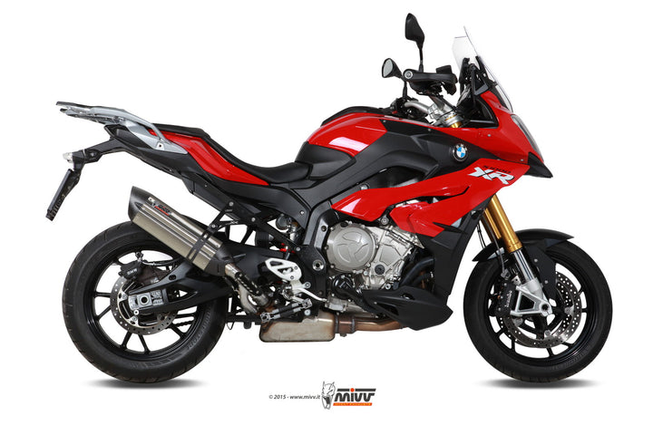MIVV Suono Stainless Slip-On Exhaust (B.027.L7) for 2015-2019 BMW S 1000 XR
