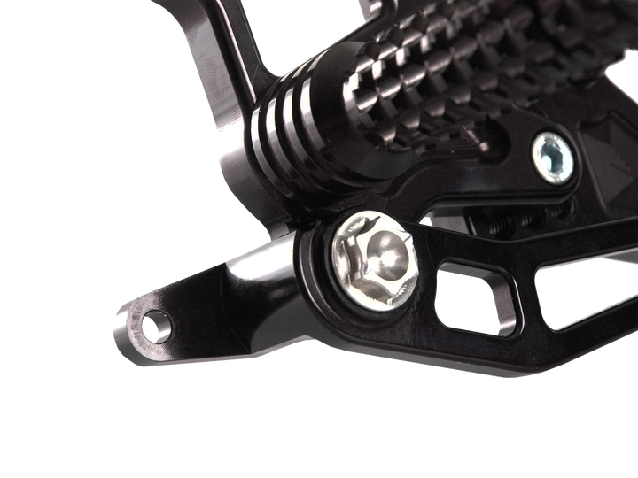 Vortex 13-18 Kawasaki ZX636 Ninja ZX-6R Rear Set — Black (RS416K)
