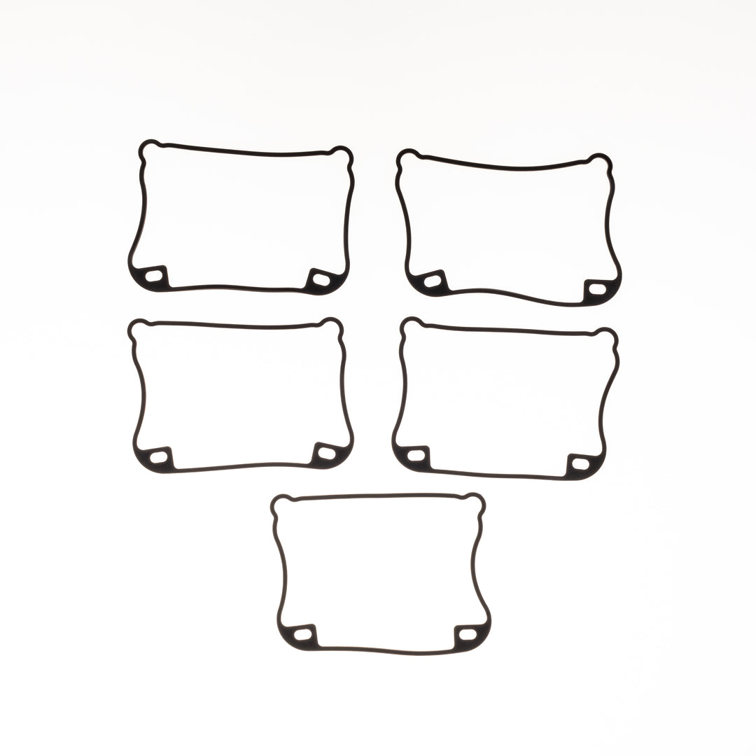Cometic Gasket — Harley-Davidson 883/1200 Evolution Rubber Lower Rocker Cover Gasket, 5 Pack (1991-2003)