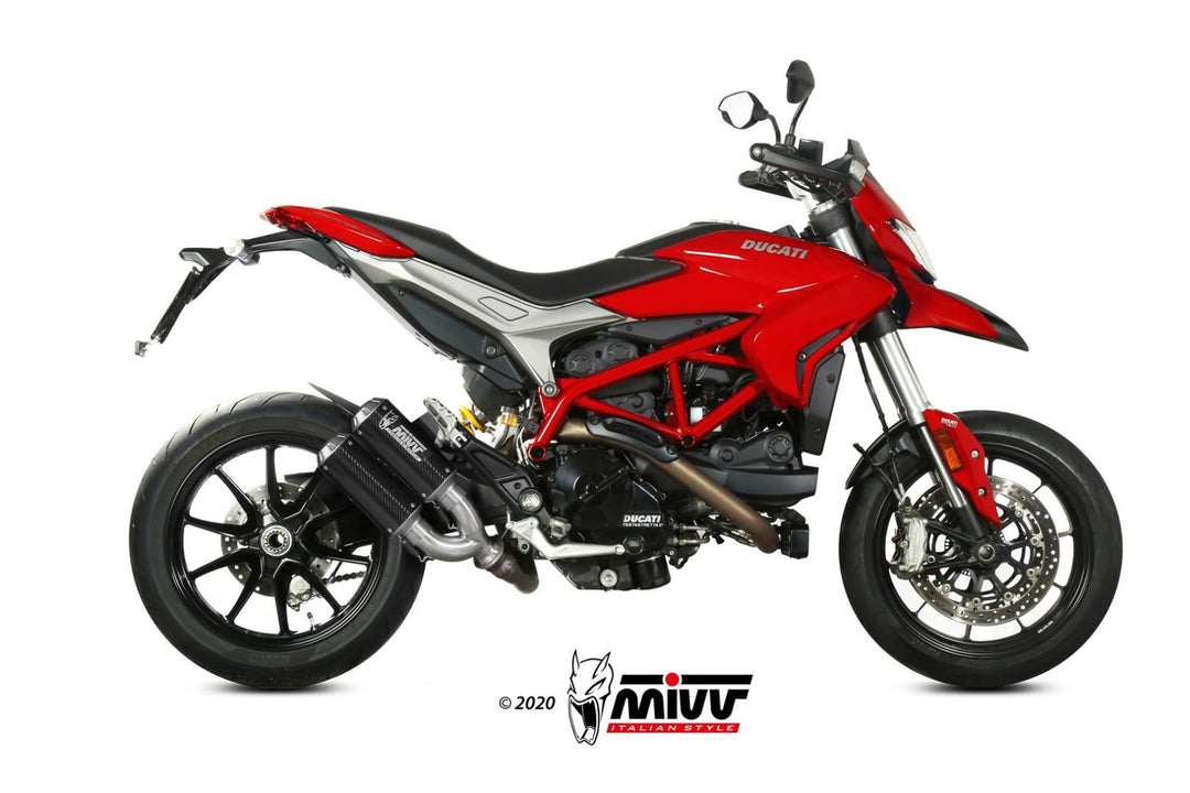 MIVV MK3 Carbon Slip-On Exhaust (D.043.SM3C) for 2016-2018 Ducati Hypermotard 939