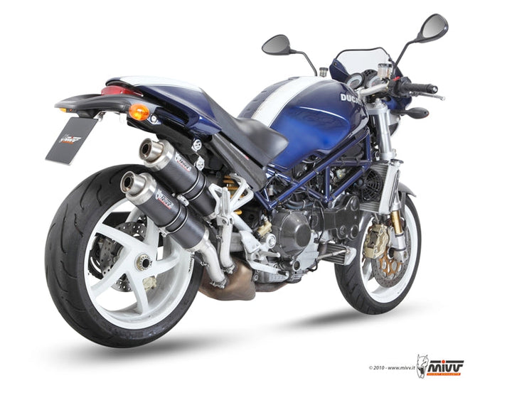 MIVV GP Carbon Slip-On Exhaust (D.011.L2S)
