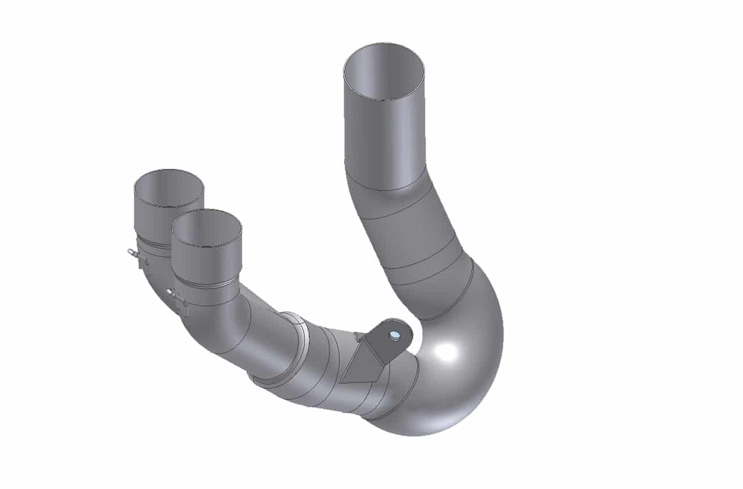 MIVV No-Kat Pipe (D.045.C1) for 2019-2020 Ducati Hypermotard 950