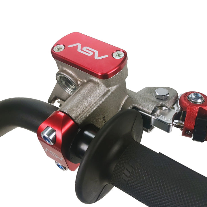 ASV Dirt Front Brake Reservoir Cap for Rounded NISSIN Master Cylinders - MDN201