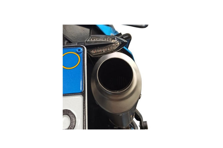 MIVV Dakar Black Slip-On Exhaust (Y.064.LDKB) for 2019- Yamaha Tenere 700