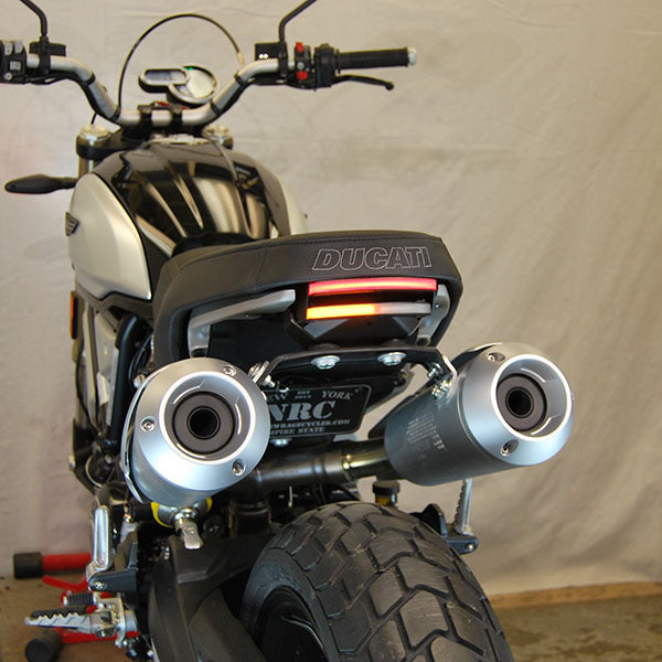 New Rage Cycles 18+ Ducati Scrambler 1100 Fender Eliminator Kit — S1100-FE-S
