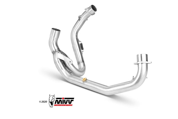 MIVV No-Kat Race Pipe (D.022.C2) for 2010-2012 Ducati Hypermotard 1100 EVO