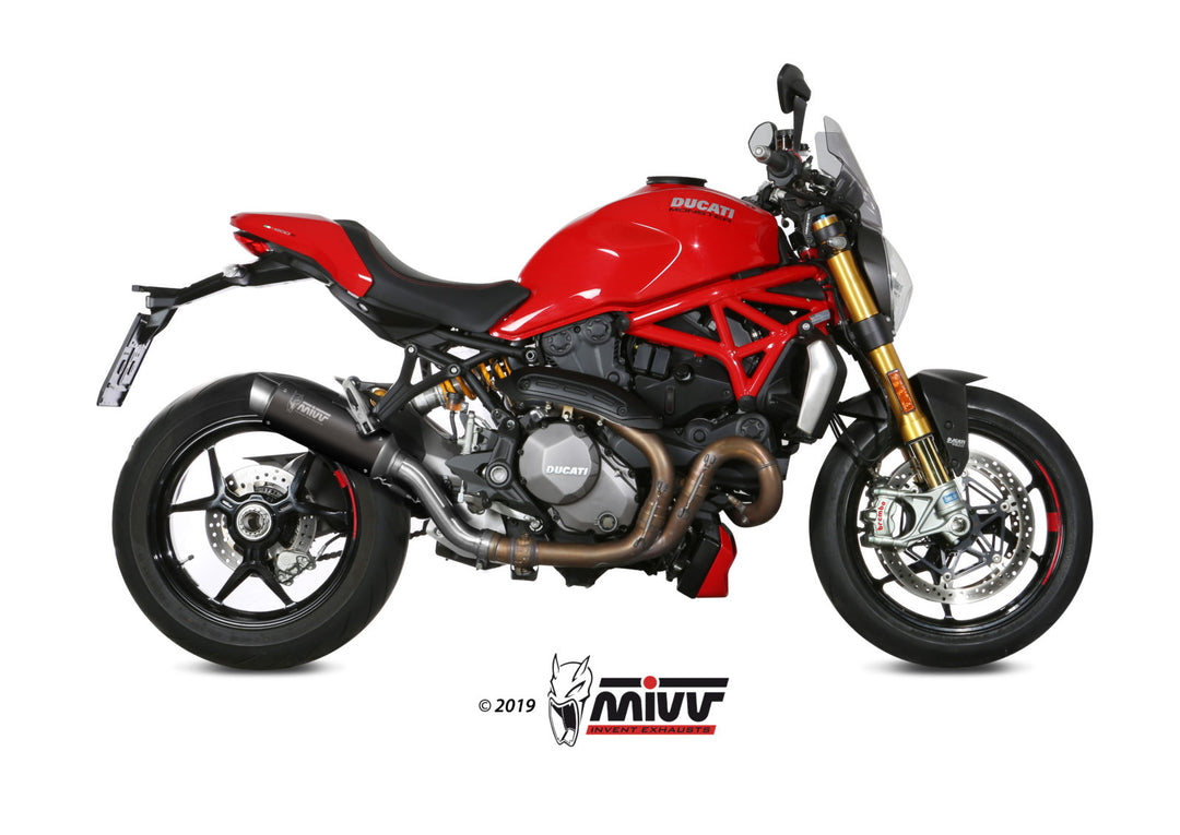 MIVV GPpro Black Slip-On Exhaust (D.041.LXBP)