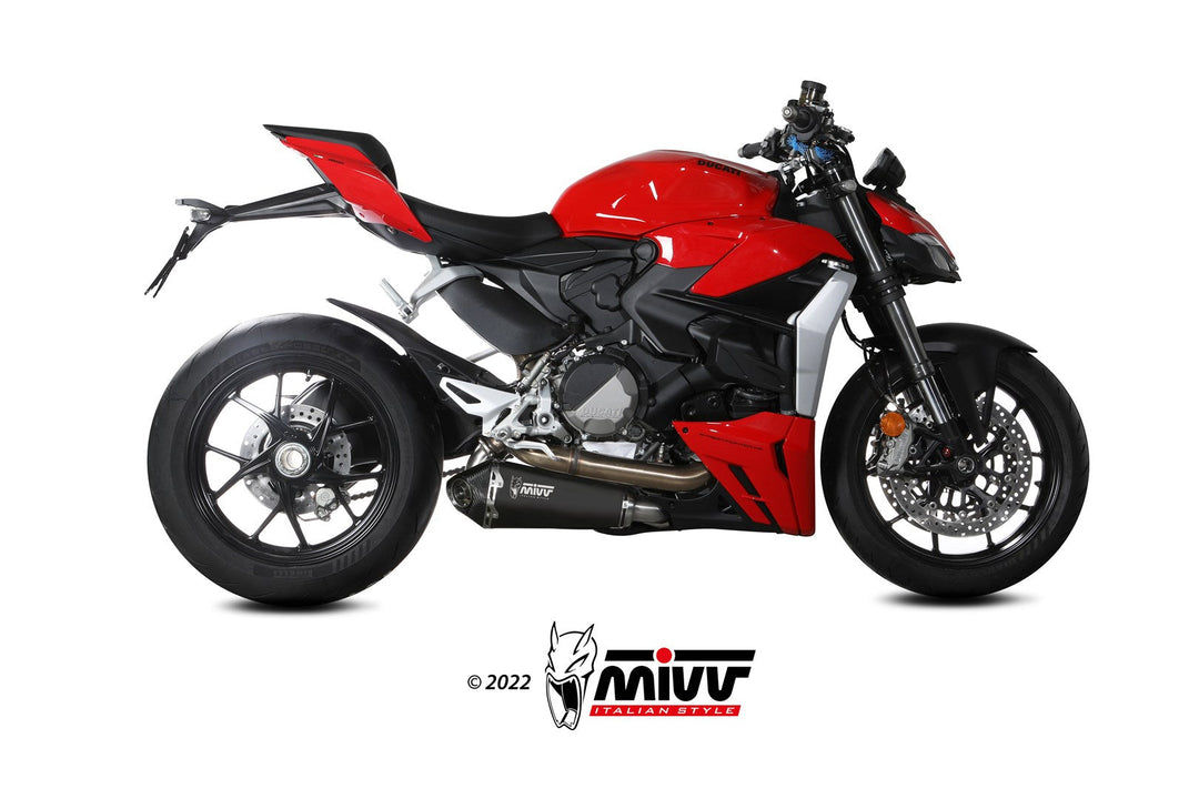MIVV Delta Race Black Slip-On Exhaust (D.046.LDRB)