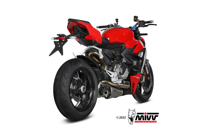 MIVV Delta Race Stainless Slip-On Exhaust (D.046.LDRX)