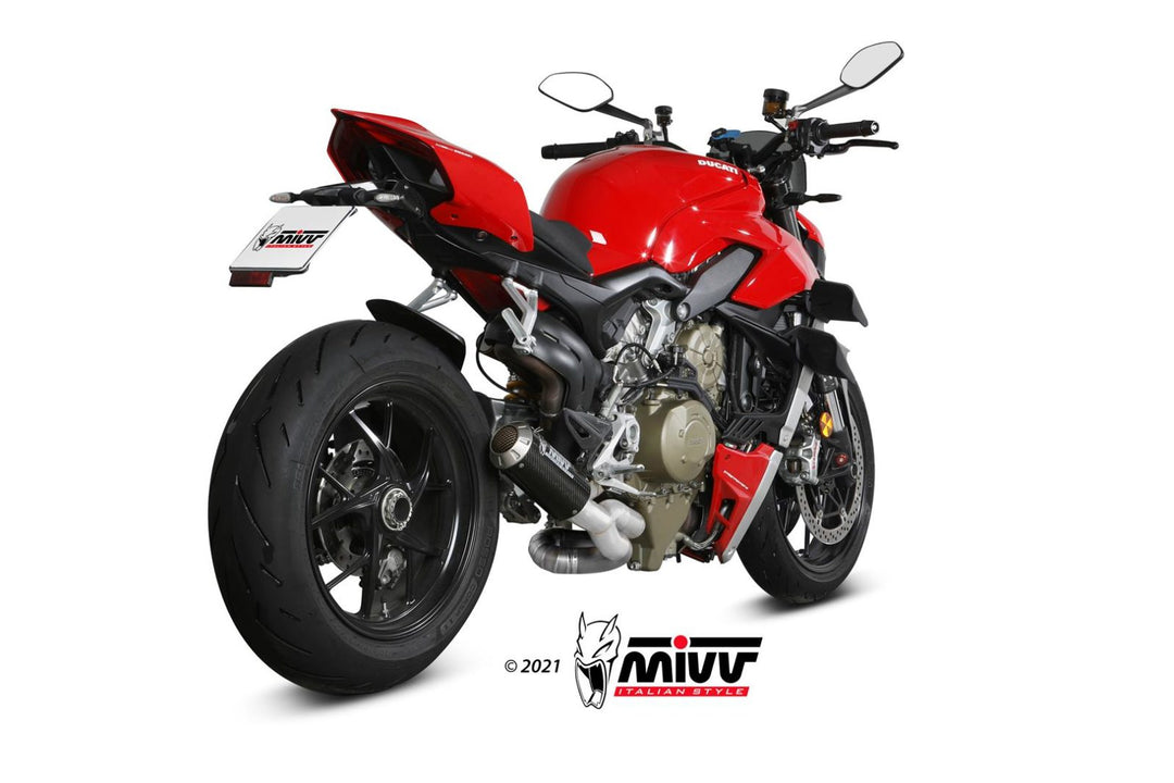 MIVV MK3 Carbon Full System Exhaust (R.DU.0006.SM3C) for 2018-2022 Ducati Panigale V4