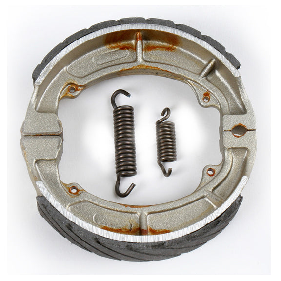 EBC 75-79 Kawasaki KD 125 Front Grooved Brake Shoes - 704G