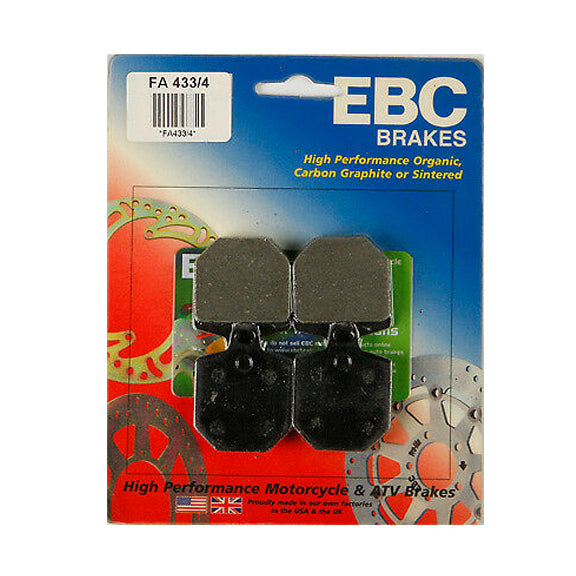 EBC Organic Brake Pads — FA433/4