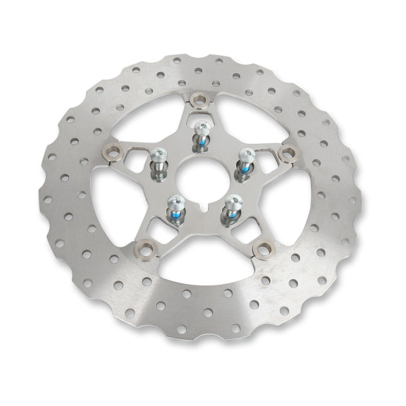 EBC 84-87 Harley-Davidson Sportster Girling Caliper Front Left/Right Contour Profile Rotor — FSD011C