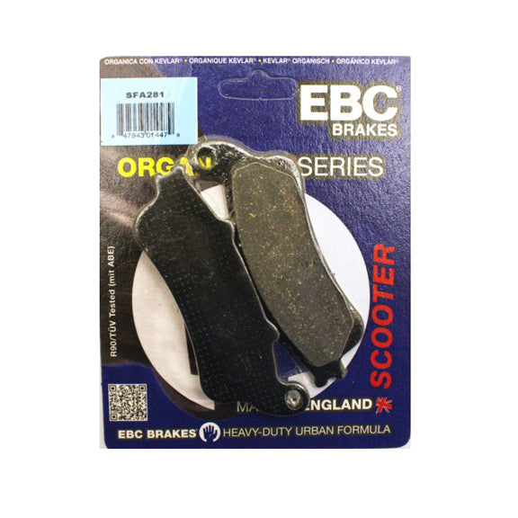 EBC Organic Scooter Brake Pads — SFA281