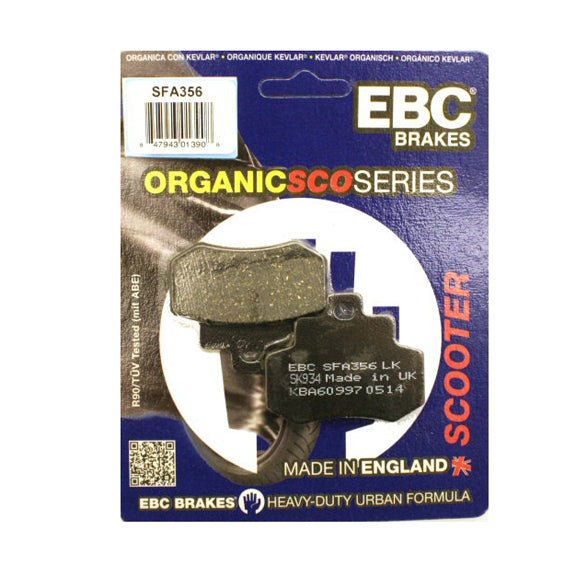 EBC 05-10 KYMCO Street Grandvista 250 Rear Left FA-SFA-TT-X Brake Pads — SFA356