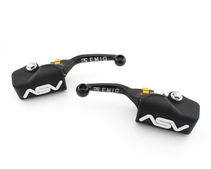 EMIG F4 PRO PACK+ Hydraulic Clutch and Brake Lever Pair Pack for Gas Gas Motocross