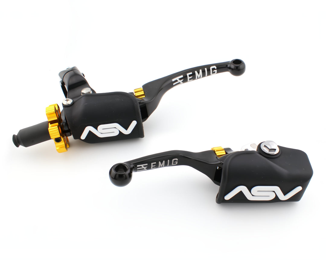EMIG F4 PRO PACK+ Clutch and Brake Lever Pair Pack for Yamaha YZ65, YZ85 